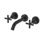 PLNZ Matte Black Lead Free Full Turn Bath Tap Set PLNZ Matte Black Lead Free Full Turn Bath Tap Set